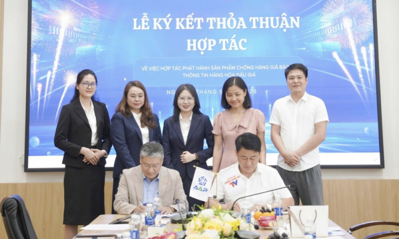 Trung tâm Truyền thông – Truyền hình Chống hàng giả bảo vệ thương hiệu hợp tác AAP phát triển giải pháp xác thực tài sản đấu giá