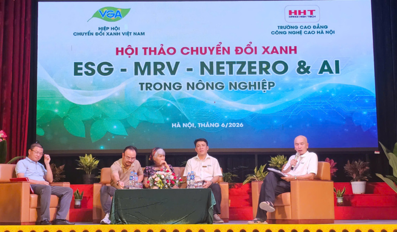 Màn khởi động đầy ấn tượng của Hội thảo Chuyển đổi Xanh tại HHT