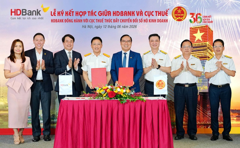 HDBank đồng hành cùng Cục Thuế thúc đẩy chuyển đổi số hộ kinh doanh