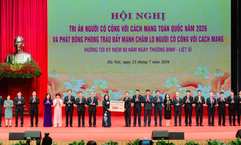 SeABank ủng hộ 15 tỷ đồng nhằm chăm lo cho người có công với cách mạng