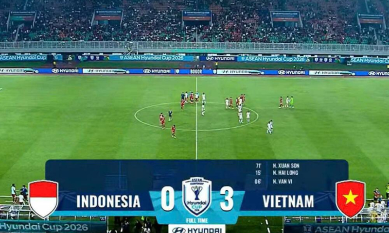 Việt Nam 3-0 Indonesia: Đẳng cấp của thầy Kim