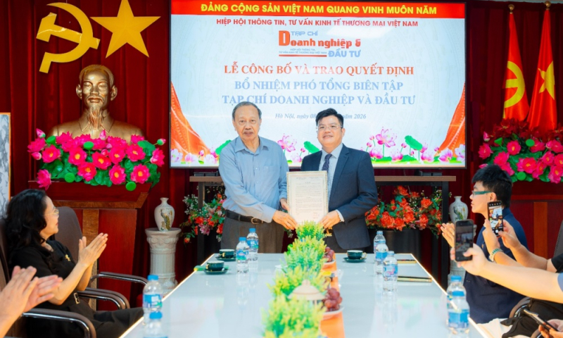  Nhà báo Lê Minh Tuấn được bổ nhiệm làm Phó Tổng Biên tập Tạp chí Doanh nghiệp và Đầu tư 