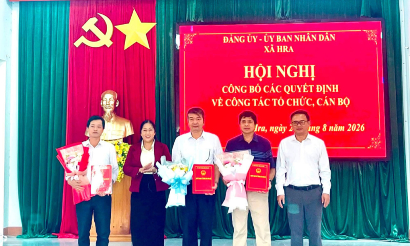 Xã Hra: Sắp xếp đơn vị trường học, tinh gọn 33,3% đầu mối