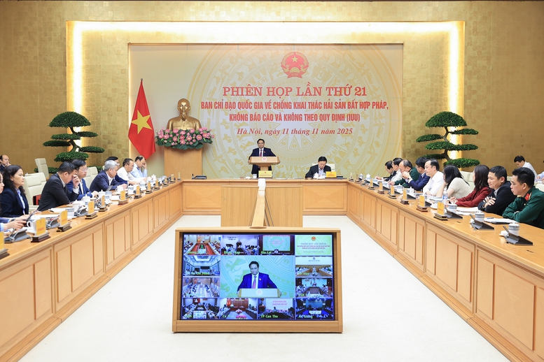 Thủ tướng: Người đứng đầu bộ, ngành, địa phương phải chịu trách nhiệm trực tiếp, toàn diện nếu để tàu cá vi phạm IUU