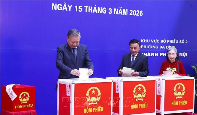 Hoàn thành tốt đẹp công tác bỏ phiếu bầu cử trên cả nước