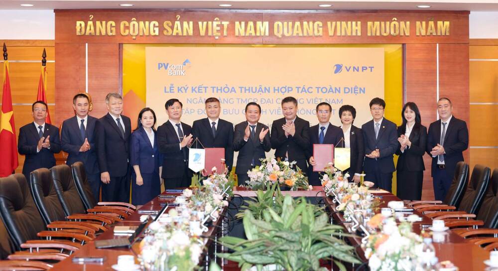PVcomBank và VNPT hợp tác chiến lược, kết nối sức mạnh tài chính và công nghệ số