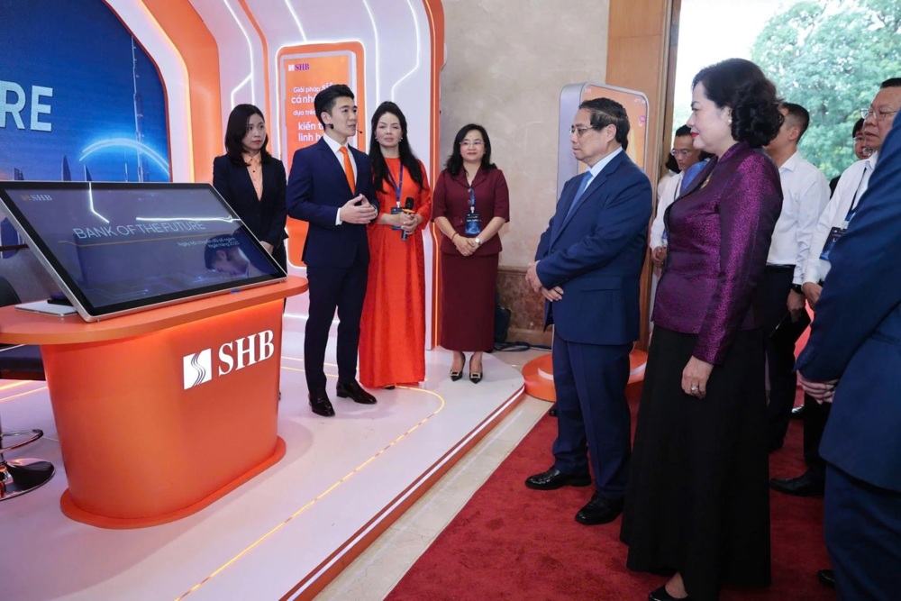 Giải pháp thanh toán tích hợp của SHB được giới thiệu trước Thủ tướng