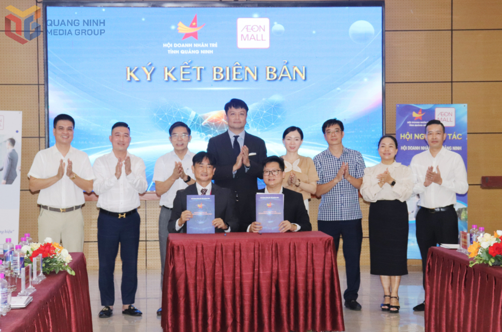 Quảng Ninh: Tổ chức hội nghị đối tác Hội Doanh nhân trẻ Quảng Ninh và Aeon Mall Hạ Long