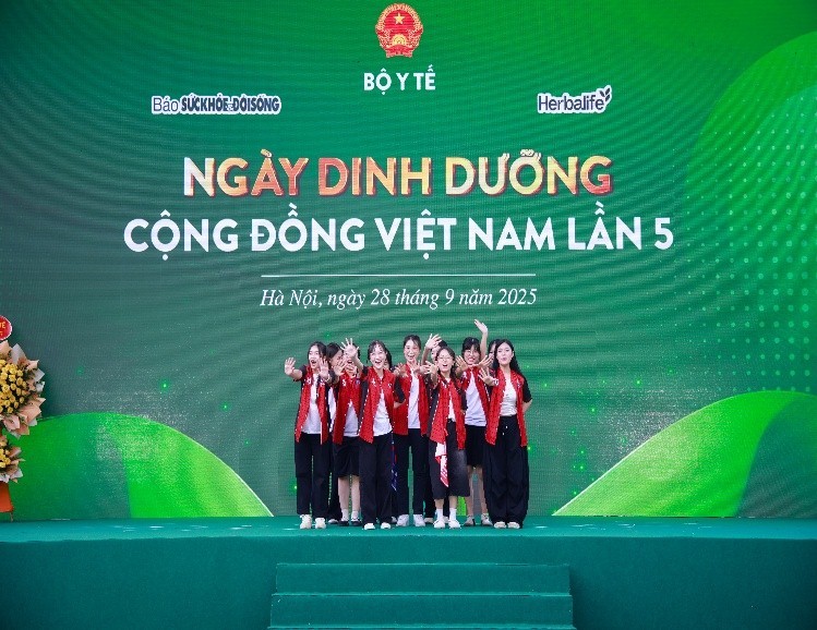 Herbalife Việt Nam đồng hành cùng Báo Sức khỏe & Đời sống tổ chức “Ngày Dinh Dưỡng Cộng Đồng Việt Nam” lần thứ 5 tại Hà Nội