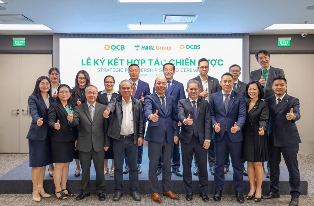 OCB, OCBS và Hoàng Anh Gia Lai bắt tay kiến tạo chuỗi giá trị tài chính-nông nghiệp xanh