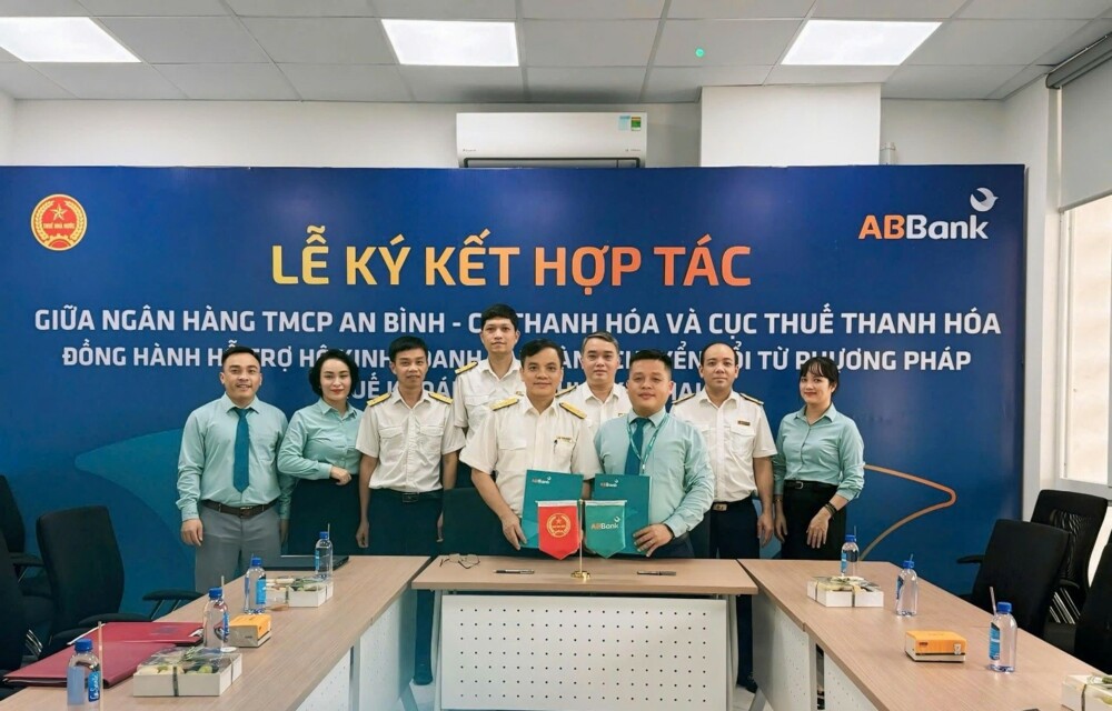 Kê khai, nộp thuế dễ dàng hơn: ABBank hợp tác với Cục Thuế triển khai giải pháp số