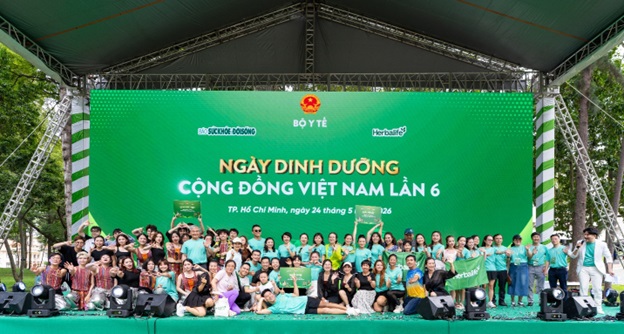 Herbalife Việt Nam đồng hành cùng Báo Sức khỏe và Đời sống tổ chức Ngày Dinh Dưỡng Cộng Đồng Việt Nam lần 6 tại TP.HCM nhằm lan tỏa lối sống lành mạnh