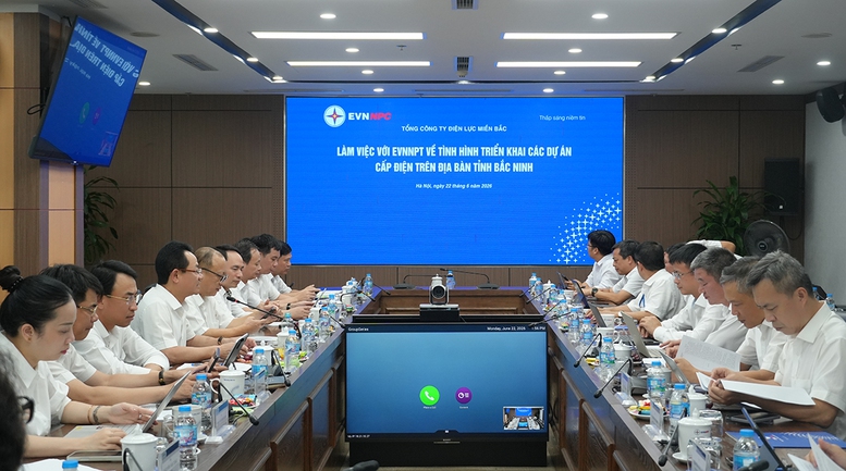 EVNNPT và EVNNPC phối hợp đẩy nhanh các dự án cấp điện cho tỉnh Bắc Ninh