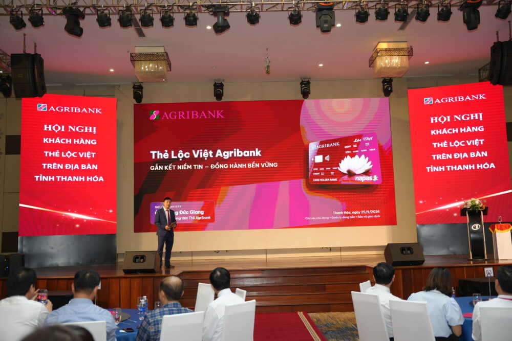 Agribank đẩy mạnh phát triển thẻ Lộc Việt tại tỉnh Thanh Hóa