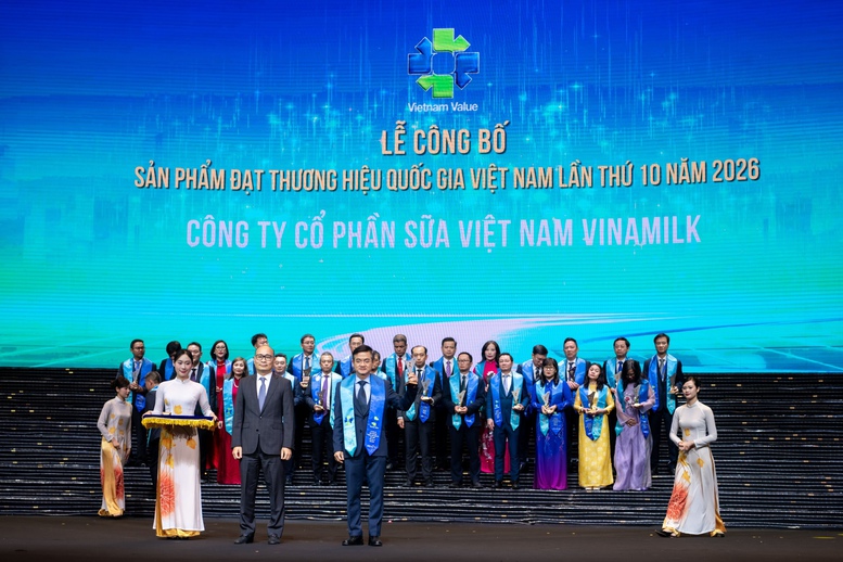 Vinamilk: 9 năm liên tiếp được vinh danh Thương hiệu Quốc gia