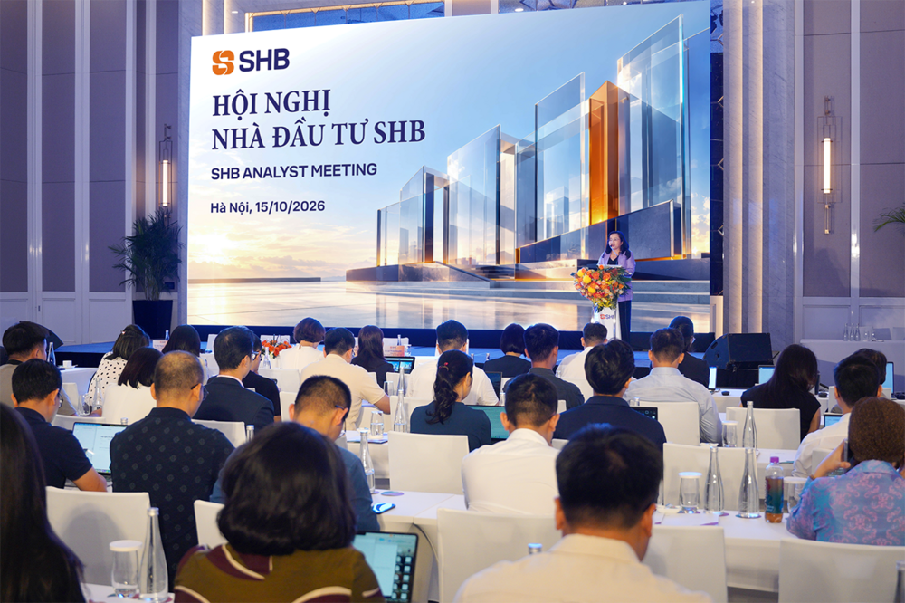  SHB tổ chức hội nghị nhà đầu tư cập nhật kế hoạch kinh doanh, tiết lộ động lực bứt phá