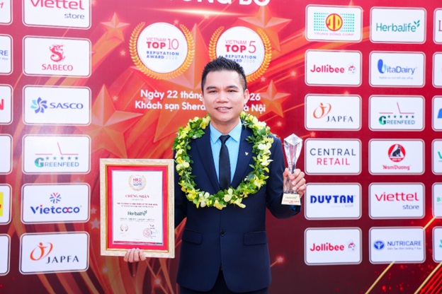 Herbalife Việt Nam 6 năm liên tiếp vào Top 10 Công ty Thực phẩm Uy tín
